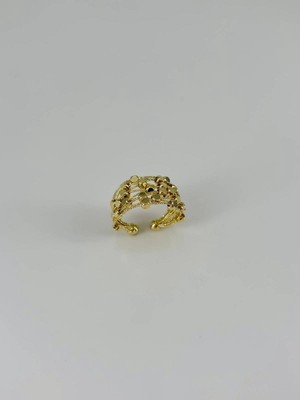 Mudanis 14 K Gold Kaplamalı Yüzük