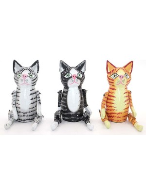 Aksiyon Global Ahşap Sallanan Kedi