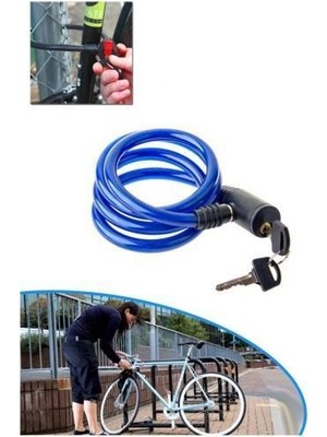 Aksiyon Global Bisiklet Kilidi Anahtarlı 11.5mm x 85CM