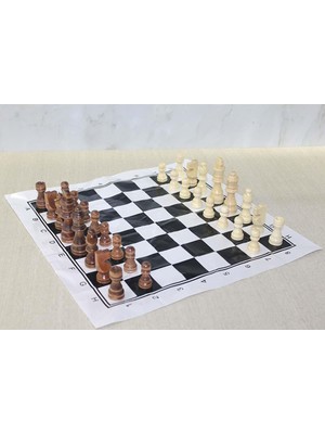 Aksiyon Global Ahşap Satranç Taşı 8 cm