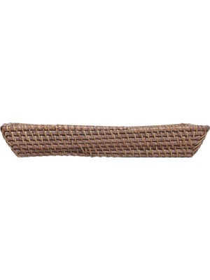 Yargıcı Rattan Dikdörtgen Kase(16x26x4 Cm)