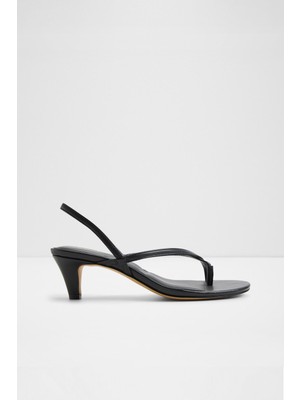 Aldo Lioria Sandalet Orta Boy Topuklu Sandalet - Siyah