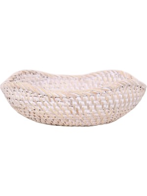 Yargıcı Rattan Yuvarlak Kase(18x6 Cm)