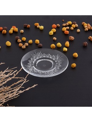 UltraMint Şık 6'lı Çay Tabağı Seti, Zarif ve Dayanıklı Tasarım