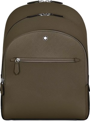 Montblanc Sartorial Deri 3 Bölmeli Orta Boy Sırt Çantası 221542