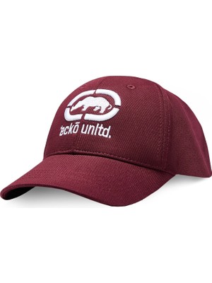 Ecko Unltd. ROWLAND Bordo Baseball Cap Nakışlı Erkek Şapka