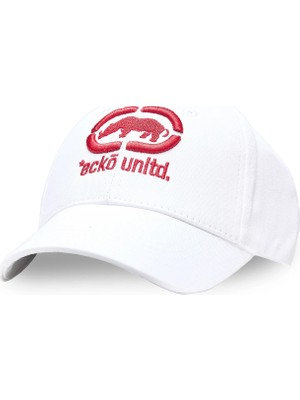 Ecko Unltd. ROWLAND Beyaz Baseball Cap Nakışlı Erkek Şapka