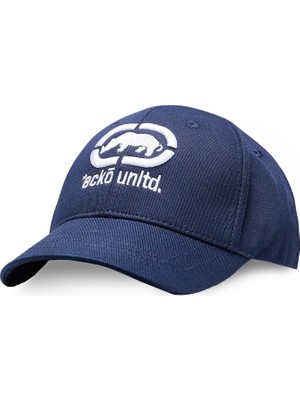 Ecko Unltd. ROWLAND Lacivert Baseball Cap Nakışlı Erkek Şapka