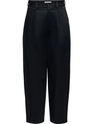 Only Siyah Kadın Pantolon Onlcasıl Hw Ank Barrel Chıno Pant C