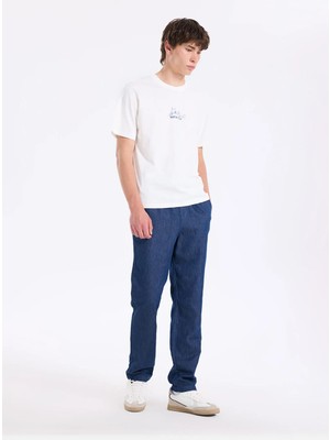 Lee Cooper Mavi Erkek Regular Straight Denim Pantolon 262 Lcm 121061 New Abbıe Island Blu