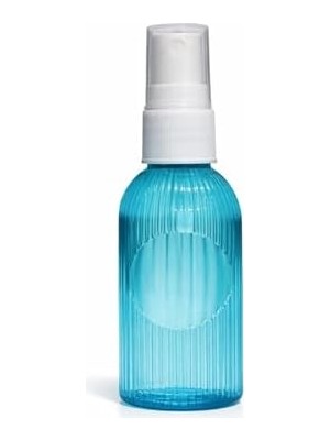 Güzel Hediyem Okyanus Mavisi Rengi Boş Plastik Şişe 50 Adet 50 ml Kolonya Söz Nişan Düğün Nikah DNZ21MAVISPREY