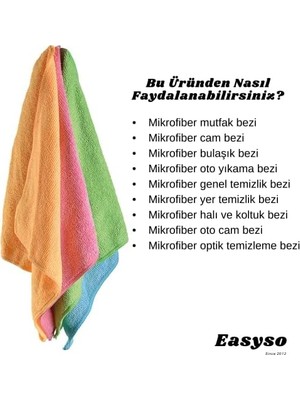 Güzel Hediyem Mikrofiber Temizlik Bezleri 4’lü Paket, Daha Yumuşak Yüksek Emici, Ev, Mutfak, Araba, Pencere Silme ve Hediyeler Için Tüy & Iz Bırakmayan Tasarım