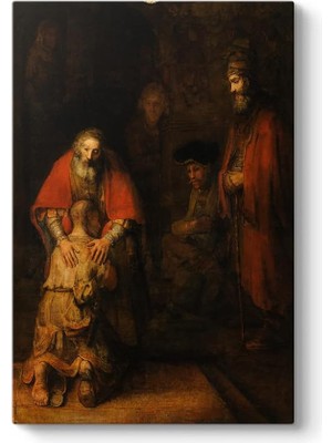 Güzel Hediyem Rembrandt - Savurgan Oğul'un Dönüşü Tablosu 40 x 60