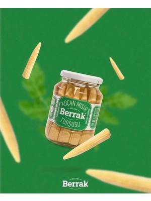 Berrak Çıtır Mısır Koçanı Turşusu (Bebek Mısır) 370ml x4
