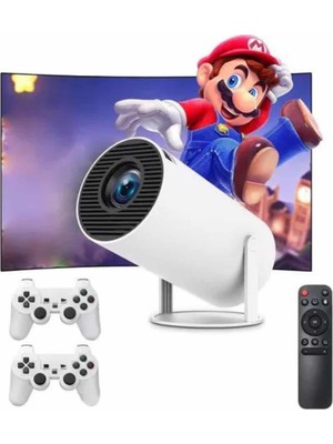 Savarga Taşınabilir Android Projeksiyon Ayaklı Çift Kollu 4K Çözünürlüklü Sinema Projeksiyonu