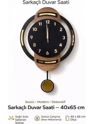 Hayalevim Ahşap Duvar Dekorasyon Saati,duvar Saati, Ahşap Saat, Sarkaçlı Saati Ahşap Sarkaçlı Duvar Saati,wall Clock