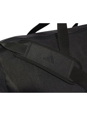 adidas 4ATHLTS Duf S Spor Çanta IM5523 40 lt Kapasite Siyah Tekstil Materyal Düz Desen Şık Görünüm