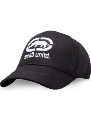 Ecko Unltd. Rowland Siyah Baseball Cap Nakışlı Unisex Şapka