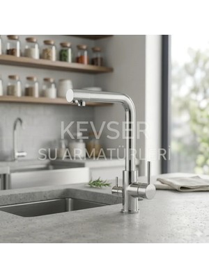 Kevser A-1 Arıtmalı Mutfak Evye Batarya