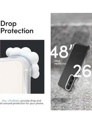 Grains Global Ciel By Galaxy S23 Fe ile Uyumlu Kılıf Ultrasheer Clear - ACS06387