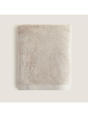 Chakra Solıd Bambu Yüz Havlusu 50X90 cm Kum Taşı