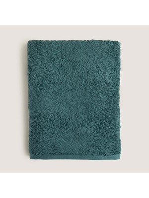 Chakra Solıd Bambu Banyo Havlusu 85X150 Cm Duman Turkuaz