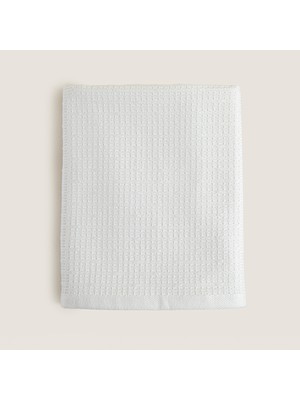 Chakra Gına Bambu Yüz Havlusu 50X90 cm Beyaz