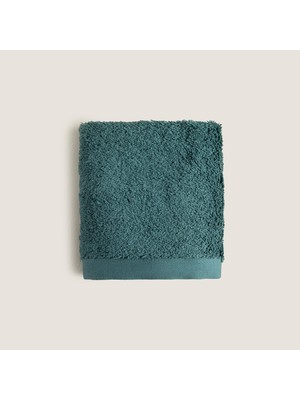 Chakra Solıd Bambu El Havlusu 33X33 Cm Duman Turkuaz