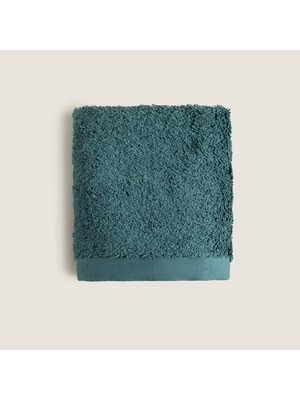 Chakra Solıd Bambu El Havlusu 30X50 cm Duman Turkuaz