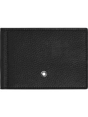 Montblanc Grain Deri Para Klipsli 6 Bölmeli Cüzdan 221402