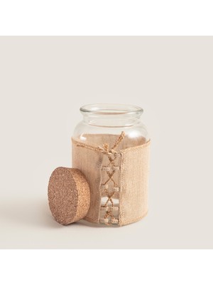 Chakra Ilbida Kavanoz 15cm Natural