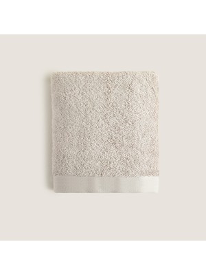 Chakra Solıd Bambu El Havlusu 30X50 cm Kum Taşı