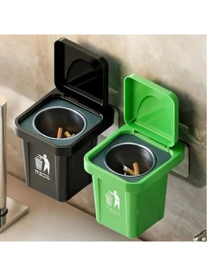 Eco Lounge Çöp Kutusu Tasarımlı Duvar Küllüğü