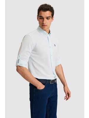 U.s. Polo Assn. Erkek Nil Gömlek Basic 50324660-VR083