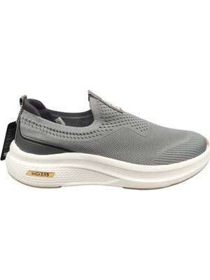 Wickers 3005M Erkek Triko Bağcıksız Ortopedik Günlük Sneaker Yürüyüş Ayakkabı