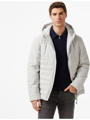 Nautica Erkek Gri Regular Fit Mont