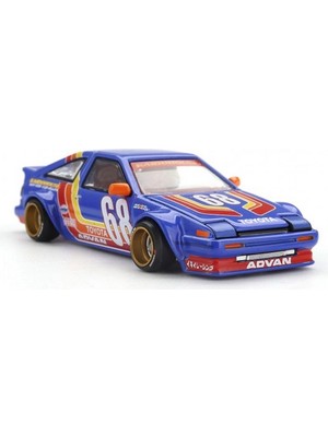 Eco Lounge Mini Gt 1/64 Kaido House Toyota AE86 Sprinter Trueno Kaido Racing V1