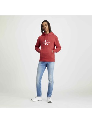 Calvin Klein Erkek Mavi Pantolon