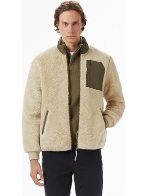 Nautica Erkek Bej Regular Fit Mont