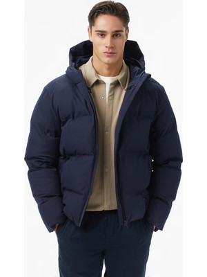 Nautica Erkek Lacivert Regular Fit Mont