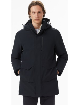 Nautica Erkek Siyah Regular Fit Mont