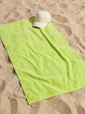 LC Waikiki Desenli Erkek Çocuk Plaj Havlusu 90X165 cm  (S6)