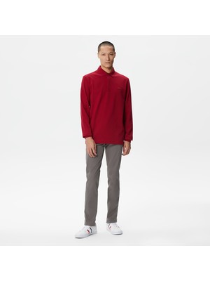 Lacoste Slim Fit Stretch Erkek Kahverengi Pantolon