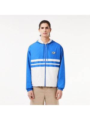 Lacoste Erkek Kapüşonlu Mavi Mont