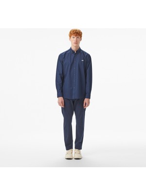 Lacoste Erkek Slim Fit Lacivert Chino Pantolon