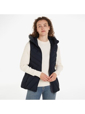 Tommy Hilfiger Kadın Mavi Yelek