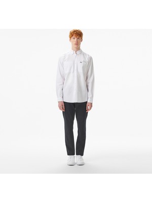 Lacoste Erkek Slim Fit Siyah Chino Pantolon
