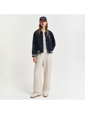 Gant Kadın Pembe Relaxed Fit Pantolon
