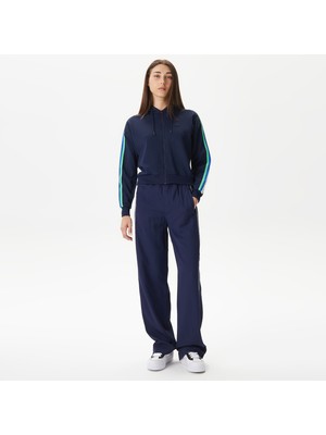 Lacoste Kadın Wide Fit Lacivert Pantolon