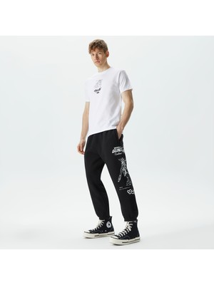 Huf Gundam Wing Fleece Erkek Siyah Pantolon